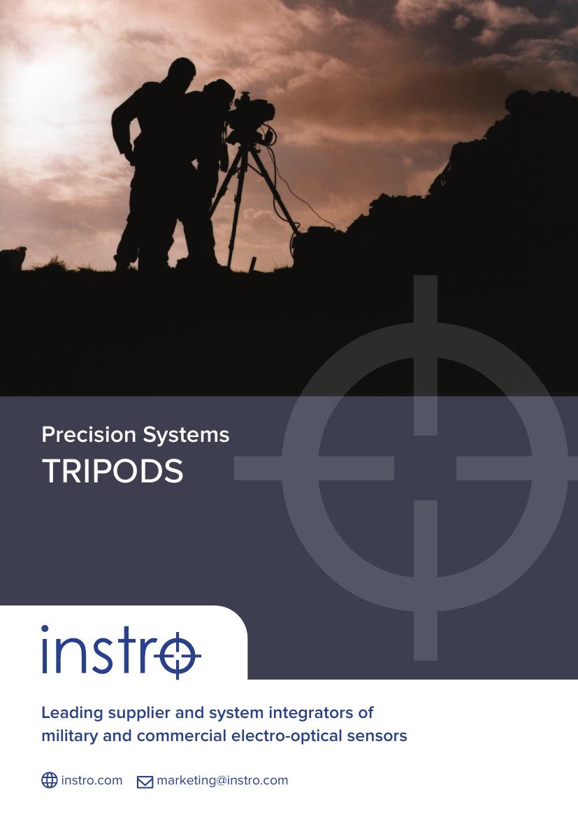 Tripods brochure cover
