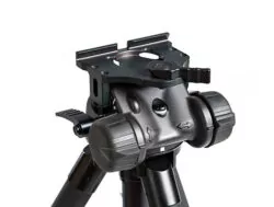 The MFA's fine adjust mechanism in both pan and tilt