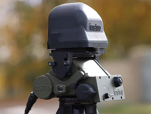 ERMOS mounted on THOR motorised pan and tilt head