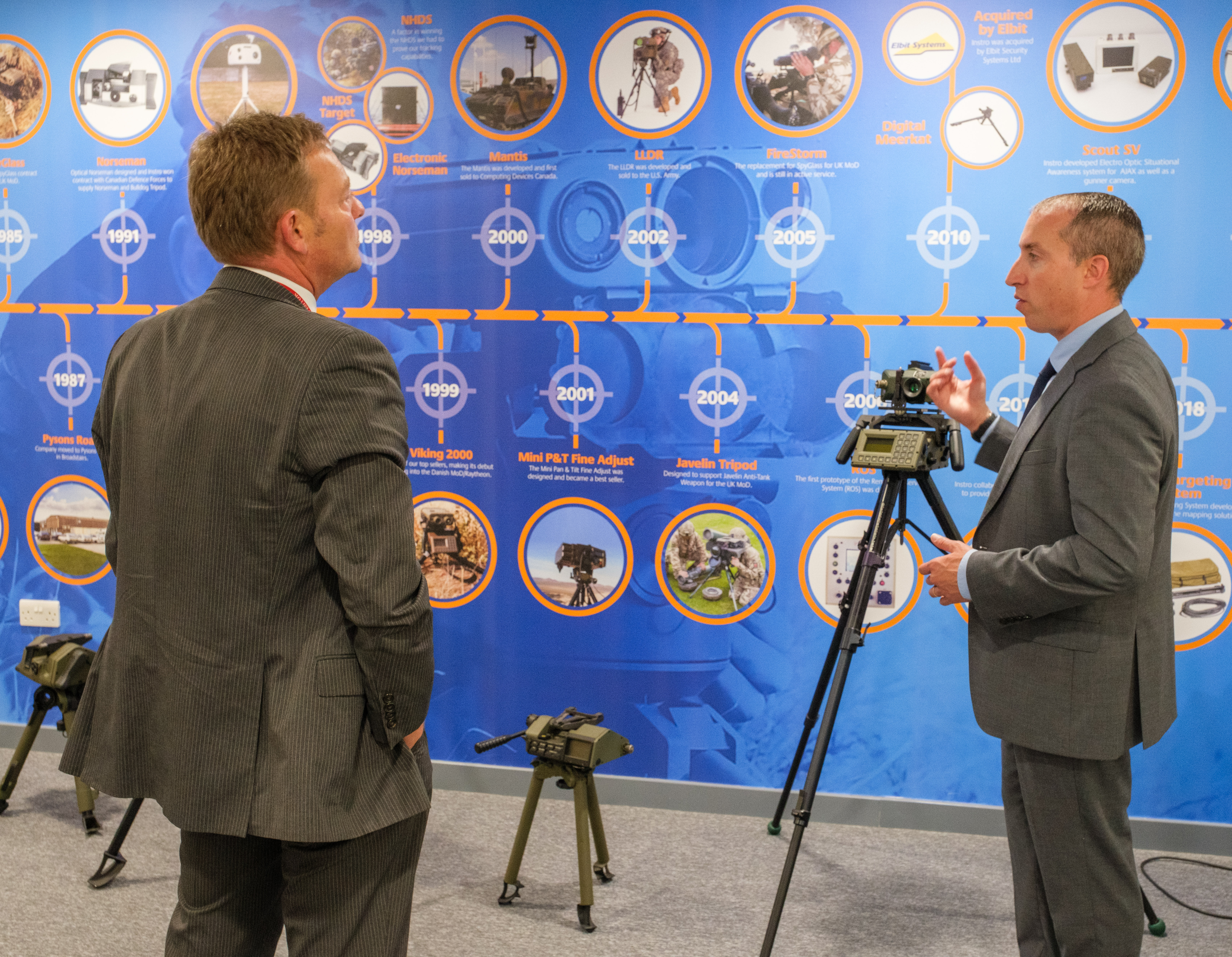 MP Craig MacKinlay with Instro MD Dagan Yogev