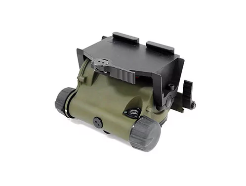 The Mini Pan & Tilt Head includes a level bubble to aid deployment